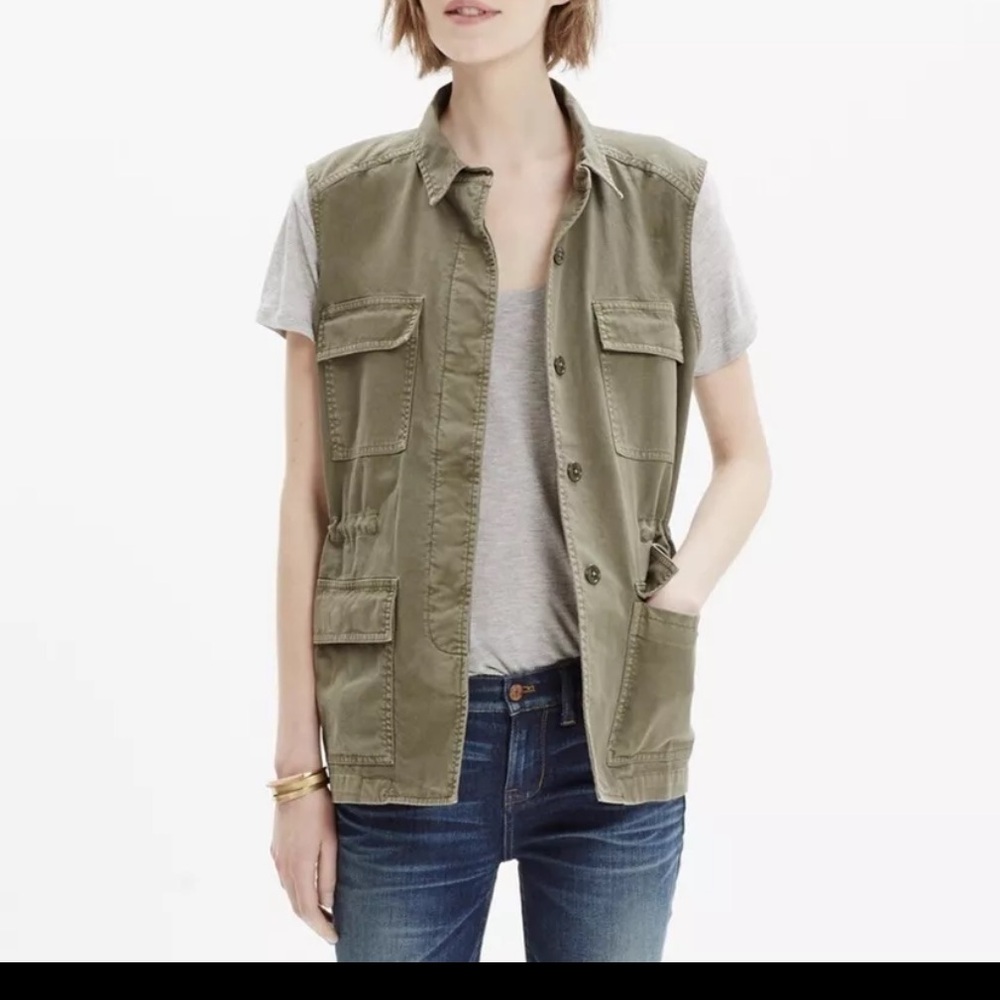 MADEWELL Cargo Military Vest - Picture 2 of 9